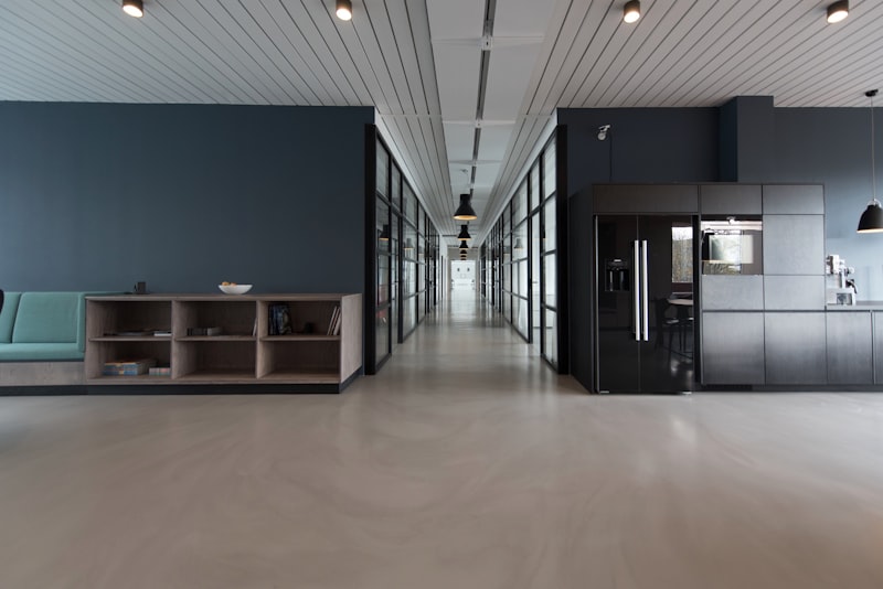 Modern professional office environment